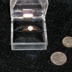 Ring 14K Zirconoa CZR8 117G